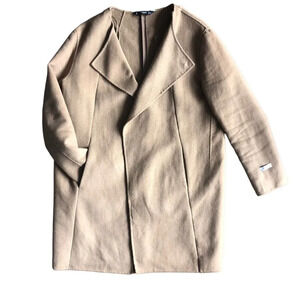 Mango oversized wool blend coat